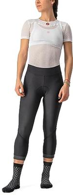 Castelli Velocissima Thermal fietsbroek driekwart zwart dames L