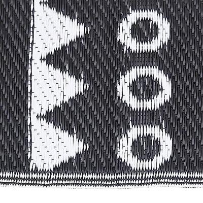 Buitenkleed 190x290 cm polypropeen zwart Buitenkleed 190x290 cm polypropeen zwart
