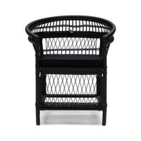 Rivièra Maison Outdoor Loungestoel 'Victoria Falls' Wicker, kleur Zwart - thumbnail