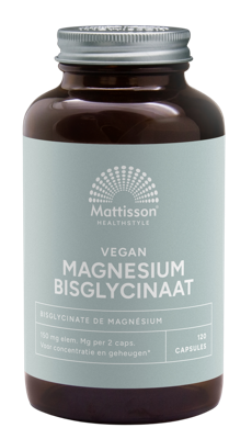Mattisson HealthStyle Magnesium Bisglycinaat 150mg Capsules