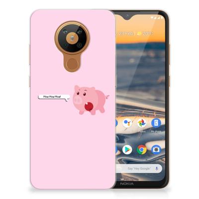 Nokia 5.3 Telefoonhoesje met Naam Pig Mud Nokia 5.3 Telefoonhoesje met Naam Pig Mud