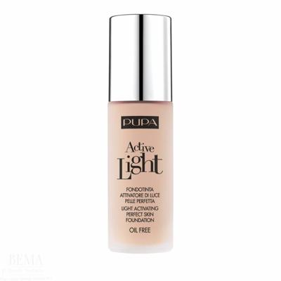 Pupa Milano - Pupa Active Light Oil-Free Cream Foundation SPF10 30ml 020 Nude Dames Pupa Milano - Pupa Active Light Oil-Free Cream Foundation SPF10 30ml 020 Nude Dames
