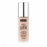 Pupa Milano - Pupa Active Light Oil-Free Cream Foundation SPF10 30ml 020 Nude Dames - thumbnail