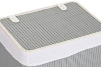 Mandenset DKD Home Decor Donker grijs Bamboe 40 x 30 x 46 cm 5 Onderdelen - thumbnail