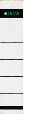 Leitz rugetiketten, zelfklevend, ft 3,9 x 19,1 cm, pak van 10 stuks, grijs