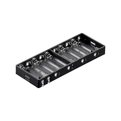 Goobay 11986 Batterijhouder Aantal cellen: 10 AA (penlite) Soldeeraansluiting (l x b x h) 151 x 57.3 x 15.8 mm