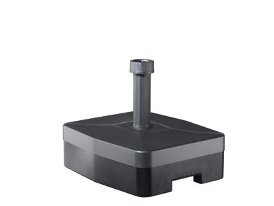 Helcosol Parasolvoet 40kg rh vulbaar rol antracie