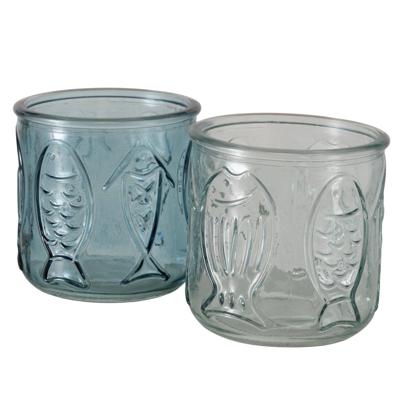 Boltze Home windlicht vissen h9cm