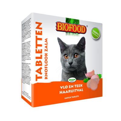 Biofood kattensnoepjes bij vlo zalm (100 ST) Biofood kattensnoepjes bij vlo zalm (100 ST)