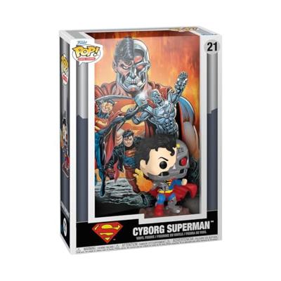 DC Comic Cover Funko Pop Vinyl: Cyborg Superman