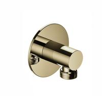 Wanduitlaat Hotbath Cobber Gepolijst Messing Living Colours - thumbnail