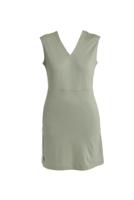Icebreaker 200 Granary Sleeveless V Neck Jurk Dames Lichen XL - thumbnail
