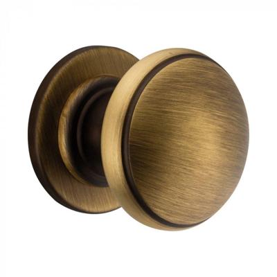 Hardbrass Voordeurknop Pragma - mat brons