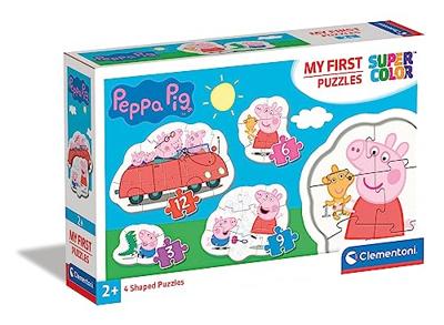 Clementoni Peppa Pig mijn eerste puzzels - 12 + 16 + 20 + 24 stukjes