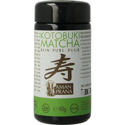 Amanprana Kotobuki matcha bio 40 Gram