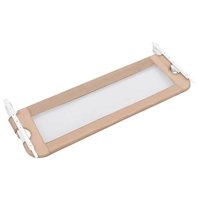 VidaXL Bedhekje peuter 120x42 cm polyester taupe
