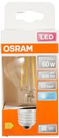 OSRAM HOMELIGHTING 4058075112308 LED-lamp Energielabel E (A - G) E27 Peer 6.5 W = 60 W Koudwit (Ø x l) 60 mm x 105 mm 1 stuk(s) - thumbnail
