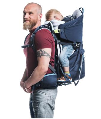 Draagdoek Kid Comfort + PPPS DEUTER blauw - thumbnail