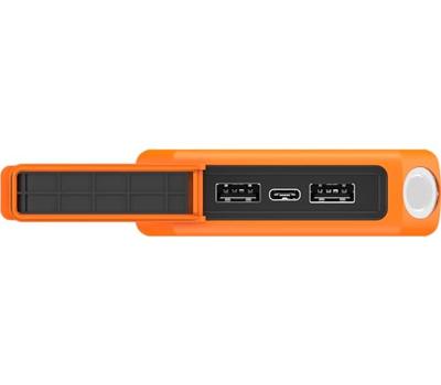 Xtorm Xtreme Powerbank Rugged 20W - 10.000mAh waterdicht met zaklamp Powerbank Oranje - thumbnail