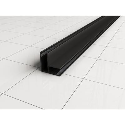 Xellanz Hoekprofiel 200cm mat zwart