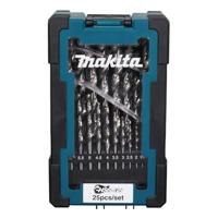 Makita D-78368 Metaal-spiraalboorset 1 mm, 1.5 mm, 2 mm, 2.5 mm, 3 mm, 3.5 mm, 4 mm, 4.5 mm, 5 mm, 5.5 mm, 6 mm, 6.5 mm, 7 mm, 7.5 mm, 8 mm, 8.5 mm, 9 mm, 9.5 - thumbnail