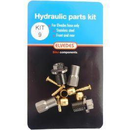 Elvedes Hydraulische onderdelen kit 9 m9 flensbout en m8