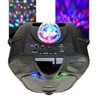 Altoparlante luminoso Bluetooth per karaoke - INOVAALLEY - DANCE CUBE 44 - 150W - Microfono a filo - thumbnail