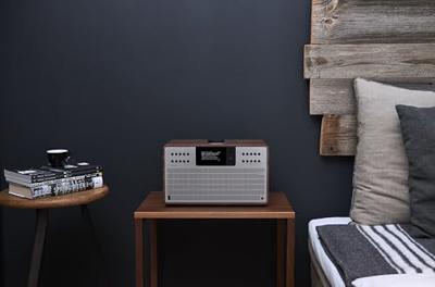 Revo: SuperCD All-In-One DAB+ Internetradio met CD-speler - Walnut/Silver - thumbnail