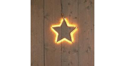 Kerstverlichting Smd ster 30 cm 90 LED warm wit Anna's collection - Annas collection