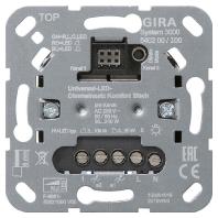 Gira Systeem 3000 serie led tastdimmer 540200 - thumbnail