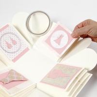 Creativ Company Explosion box, afm 7x7x7,5+12x12x12 cm, off-white, 1 stuk - thumbnail