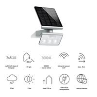 Steinel AUSSENLEUCHTE XSOLAR L-S SI 671013 Wandspot op zonne-energie 1.2 W Lichtkleur (naam): Warmwit - thumbnail