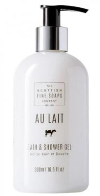 Scottish Fine Soaps Au Lait Bath & Shower Gel 300ml