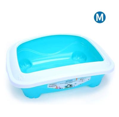 Nobleza Open kattenbak - Maat M - 47x37,3x16 cm - Lichtblauw