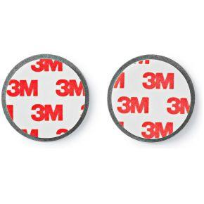 Nedis Montageset | 39.4 mm | Magnetisch | Zelfklevende tape | 1 stuks - DTCTBR05 DTCTBR05