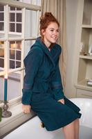 Pip Studio badjas Soft Zellige dark blue - thumbnail