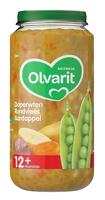 Olvarit Olvarit Doperwten Rundvlees Aardappels 12m11 (250g) - thumbnail