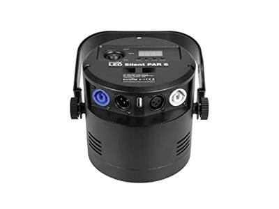 Eurolite Silent Par 6 QCL Floor PAR LED-schijnwerper Aantal LEDs: 8 8 W Zwart