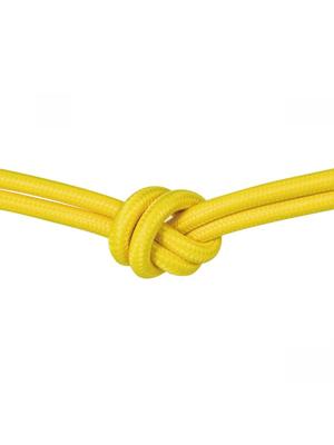 Light depot - Strijkijzersnoer 3-aderig - per meter - geel - Outlet