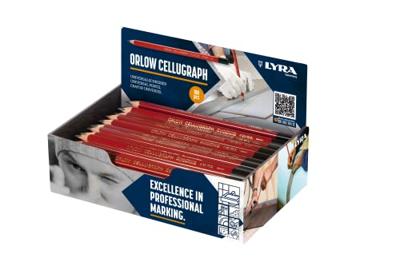 Lyra tegelzetterspotlood Orlow Cellugraph 24cm Lyra1174
