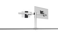 Monitorarm durable bladdoorvoer 1 scherm 1 tablet - thumbnail