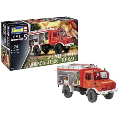 Revell 1/24 Mercedes-Benz Unimog U1300L TLF 8/18 Revell 1/24 Mercedes-Benz Unimog U1300L TLF 8/18