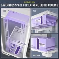 Antec C8 Aluminum white midi tower behuizing - thumbnail