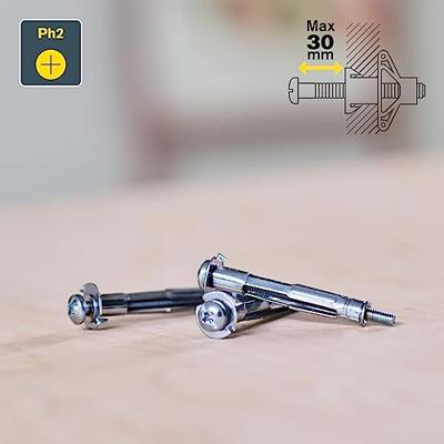 Rapid Hollewandpluggen | Ø8x46 | 16-26 mm plaatdikte | 25 kg draagkracht - 5001562