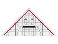 M+R geodriehoek, ft 32 cm, met handvat - thumbnail