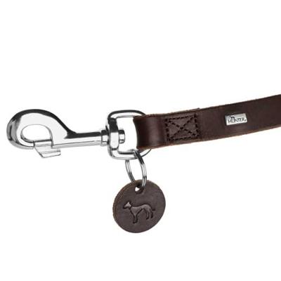 HUNTER Hondenriem Aalborg, donkerbruin, Maat: 20/250