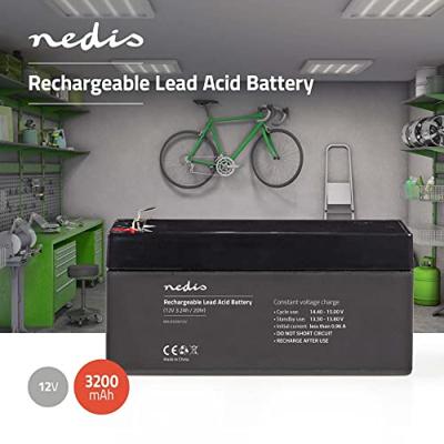 Nedis Oplaadbare Loodaccu | Lead-Acid | 12 V | 3200 mAh | 1 stuks - BALA320012V BALA320012V