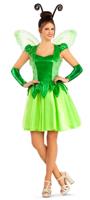 Groene Feeën Kostuum Vlinder - thumbnail