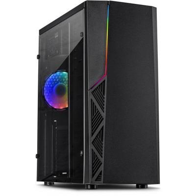 Inter-Tech B-02 RGB midi tower behuizing