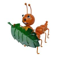 Metalen Duizendpoot met Blad (Small) - thumbnail